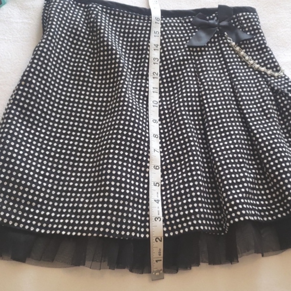 Vintage Wrapper 90’s Polka Dot Skirt - Picture 2 of 6